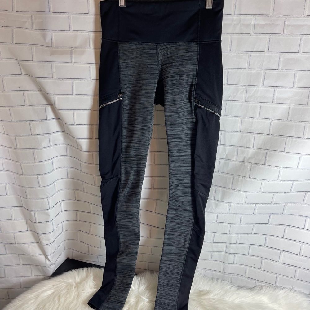 Athleta Ankle Zip Leggings Sz ST - Picture 2 of 11